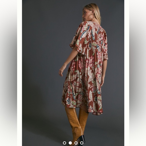 Leandra Pleated Midi Dress - NWT, size XL - Picture 4 of 14